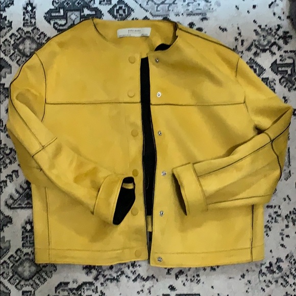 Zara Yellow Jacket - Picture 1 of 1